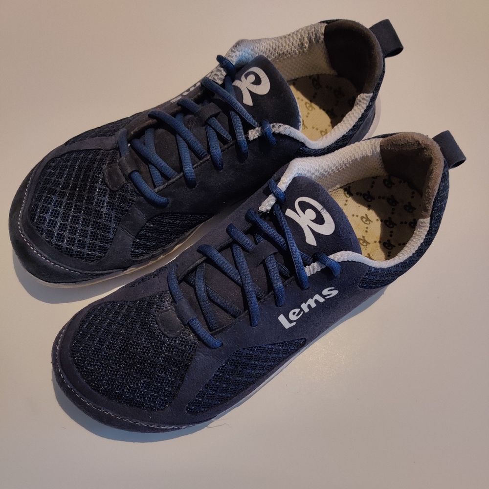 Lems Primal 2 shoes size 44 us 9 minimalist blue